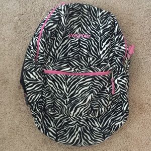 jansport fuzzy backpack